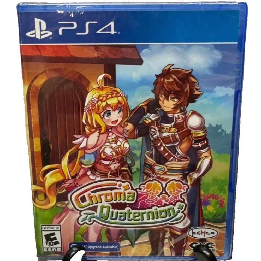Chroma Quaternion PS4 Limited Run Games LRG 486 Brand New Sealed Sony JRPG Kemco